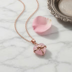 Heart Rose Quartz Necklace