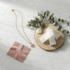Heart Rose Quartz Necklace